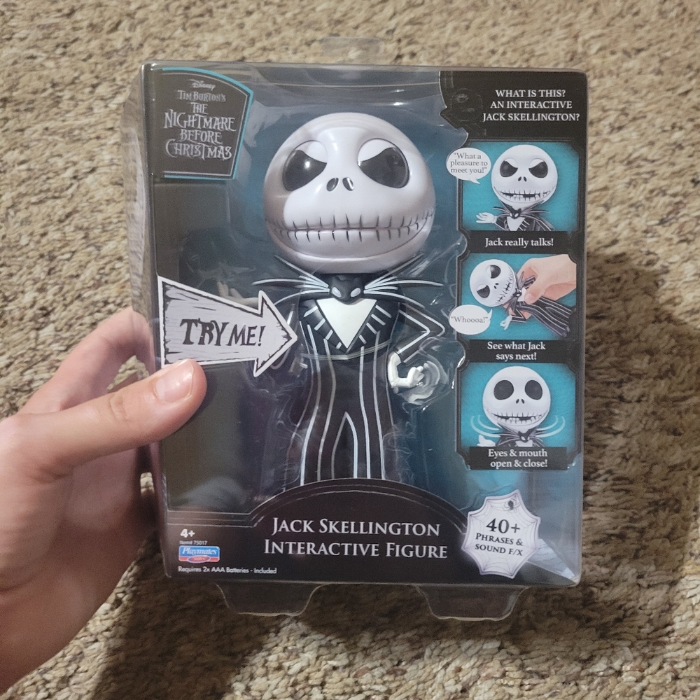 Jack skellington interactive toy